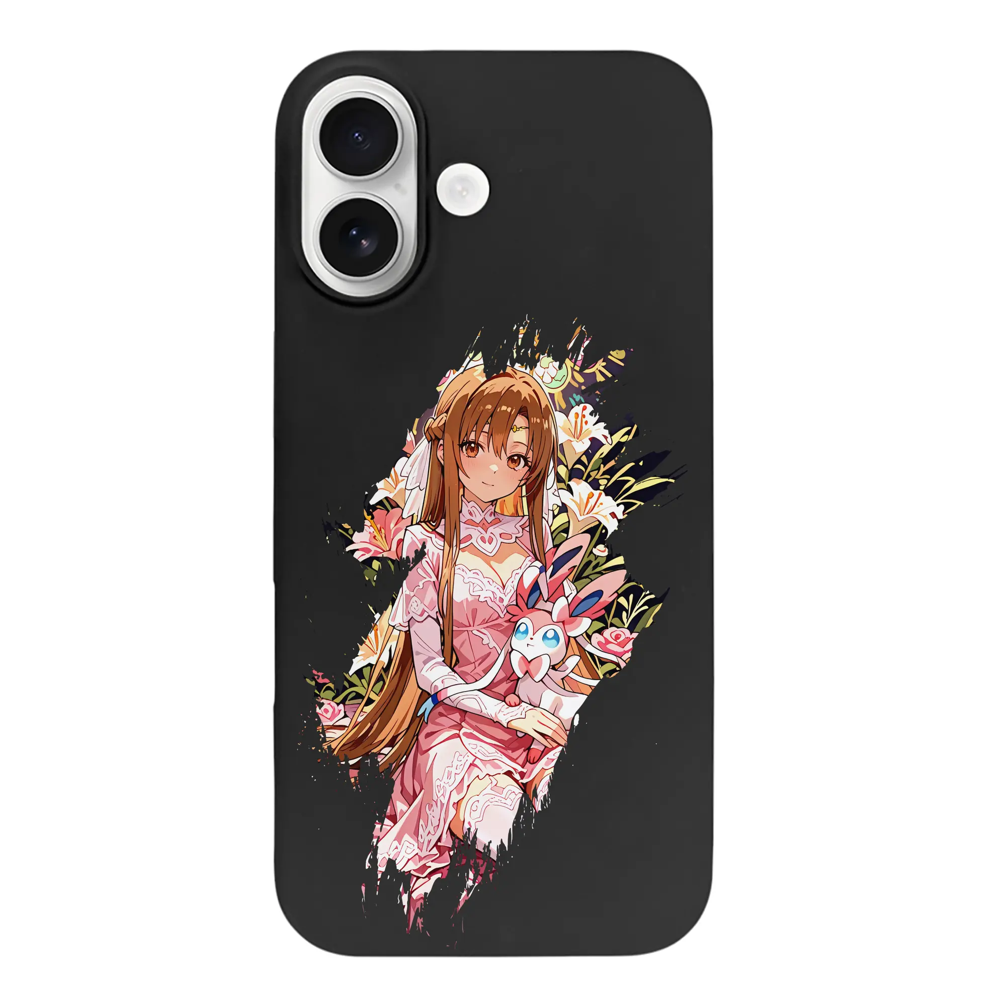 ソードアートオンライン グッズ アスナ - iPhone 17 シリーズ シリコンケース 薄型 耐衝撃 指紋防止 ソフトタッチカバー 精密フィット 傷防止 保護ケース iPhone 17/17 Air/17 Pro/17 Pro Max 対応